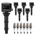 Ignition Coils Pack And Spark Plugs Fit For V6 3 0 5 Mercedes Benz E350 Glk350 Ml350 Gl450 Slk300 Clk350 Slk350 R350 Ml450