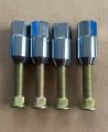 Wantone Racing 4pcs 3 8-24 1 75 Front Wheel Studs Bolts With Lug Nuts Replacement For 2011-2014 Polaris Rzr 900 Utv 4 800 