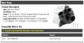 Marketplace Auto Parts Electric Water Pump With Bolts Compatible 2011-2013 Bmw X5 3 0l 6-cylinder Gas With Square 4-pin