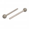 Uxcell 3mm Shank 8mm Dia Diamond Head Ball Shaped Grinding Mounted Point Bits 5pcs
