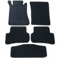 Custom Fit Floor Mats For 2001-2007 Benz W203 C-class Factory Fitment Car Front Rear Nylon By Ikon Motorsports 2002 2003 2004
