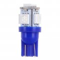 T10 194 168 Led Light Bulb 158 Dash Instrument Cluster Gauge Lamp 5pack Blue