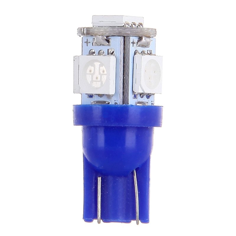 T10 194 168 Led Light Bulb 158 Dash Instrument Cluster Gauge Lamp 5pack Blue