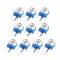 Uxcell Trimmer Potentiometer 500k Ohm Adjustment Horizontal Variable Resistors 10pcs