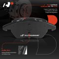 A-premium Front Ceramic Disc Brake Pads Set Compatible With Select Audi And Volkswagen Models For Jetta 2005-2018 Golf Passat