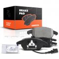 A-premium Front Ceramic Disc Brake Pads Set Compatible With Select Audi And Volkswagen Models For Jetta 2005-2018 Golf Passat