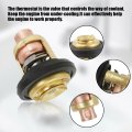 2 Pack Marine Thermostat Cover Gasket For Yamaha 2-stroke 3-250hp Outboard Replaces 6e5-12411-00 6e5124110 Fix Temp