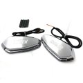 Smt- Httmt Led Signal Lighting Mirror Block Off Base Plate Chrome For 1999-2007 R6 Yzf-r6 Yzfr6 Billet Aluminum Made P N