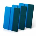 Foshio Vinyl Wrap Scraper 4 With Microfiber Suede Felt Edge For Window Coloring Logo Making And Sticker Application Tool 3 Pack 