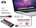 Tuff Tech 23396 6 Ft Braided Heavy Duty Lightning Usb Cable Mfi Certified Fast Charging Tangle Free Nylon Cord For Iphone And 