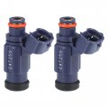 Uxcell 2 Pcs Flow Matched Fuel Injector Replacement 4 Holes Disc For Kawasaki Mule 4010 4000 2009-2017