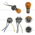10 Sets Of 1176 Bulb With Socket And 3 Wire Double Contact Pigtail For Back Up Park Stop Tail Turn Lighting