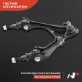 A-premium 4pcs Front Suspension Kit Upper Control Arm Lower Ball Joint Compatible With Acura Legend 1991 1992 1993 1994 1995
