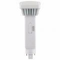Satco Colorquick 9w Pl 2-pin Led G24q Base Replacement Lamp In Style-6 76 Inches Length And 2 36 Wide