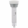 Satco Colorquick 9w Pl 2-pin Led G24q Base Replacement Lamp In Style-6 76 Inches Length And 2 36 Wide