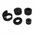 Belt Tensioner Pulley Drive Kit Pc2258 Flexible Precise Ratio Grooves For Big Block 383 400 413 440 Engine Black