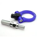 Auto Dynasty Billet Aluminum Racing Front Tow Hook For Honda Fit 2009 2010 2011 2012 2013 M18 X 2 5 Blue