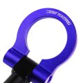 Auto Dynasty Billet Aluminum Racing Front Tow Hook For Honda Fit 2009 2010 2011 2012 2013 M18 X 2 5 Blue