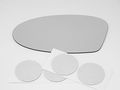 1999 2005 Olds Alero 2002 Pont Grand Am Left Driver Manual Mirror Glass Lens W Adhesive Usa 