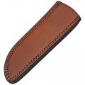 Pakistan 8 25 Brown Leather Drop Point Blade Sheath 