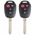 Aintier 2 X Keyless Entry Remote Key Fob For Toyota Camry 2012-2014 Hyq12bdm 1551a12bdm5