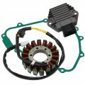 Stator Coil Regulator Rectifier Gasket Set Compatible With For Honda Cbf600s Pc38 Abs 2004-2006 Cbf600n Naked