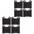 Niche Brake Pad Set For Yamaha Fz1 5lv-w0046-50-00 Rear Semi-metallic 4 Pack