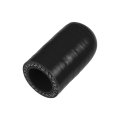 1 Pcs 30mm Length 16mm 0 63 Id Black Car Silicone Rubber Hose End Cap Reinforced Blanking For Bypass Tube Universal 