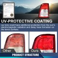 Tail Light Assembly For Dodge Ram 1500 2019 2023 Left Driver Side Rear Lamp With Red Lens And Bulbs Fits Halogen Models Not