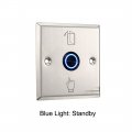 Uxcell Door Release Button Push To Exit Resettable No Nc Com Switch Panel With Led Indicator For Access Control 86mmx86mm 12v