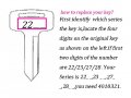 Jeenda 2pcs Atv Blank Key Compatible With Polaris 22 23 27 28 Series Magnum 325 330 500 Sportsman 335 400 450 Trail Blazer 250