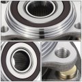 Front Wheel Bearing Hub Assembly For Mazda 3 2014 2018 And Cx 2016 2021 Driver Or Passenger Side Bare Steel Alloy Ball