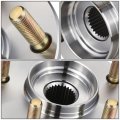 Front Wheel Bearing Hub Assembly For Mazda 3 2014 2018 And Cx 2016 2021 Driver Or Passenger Side Bare Steel Alloy Ball