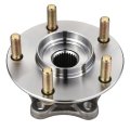 Front Wheel Bearing Hub Assembly For Mazda 3 2014 2018 And Cx 2016 2021 Driver Or Passenger Side Bare Steel Alloy Ball