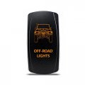 Ch4x4 Rocker Switch For Toyota Land Cruiser 76 Series Off-road Lights Symbol Amber Led