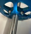 Aluminum Axle 1 In Diameter 15 Long For Drag Race Mini Bikes 6061 With 14 Keyway Polished Finish
