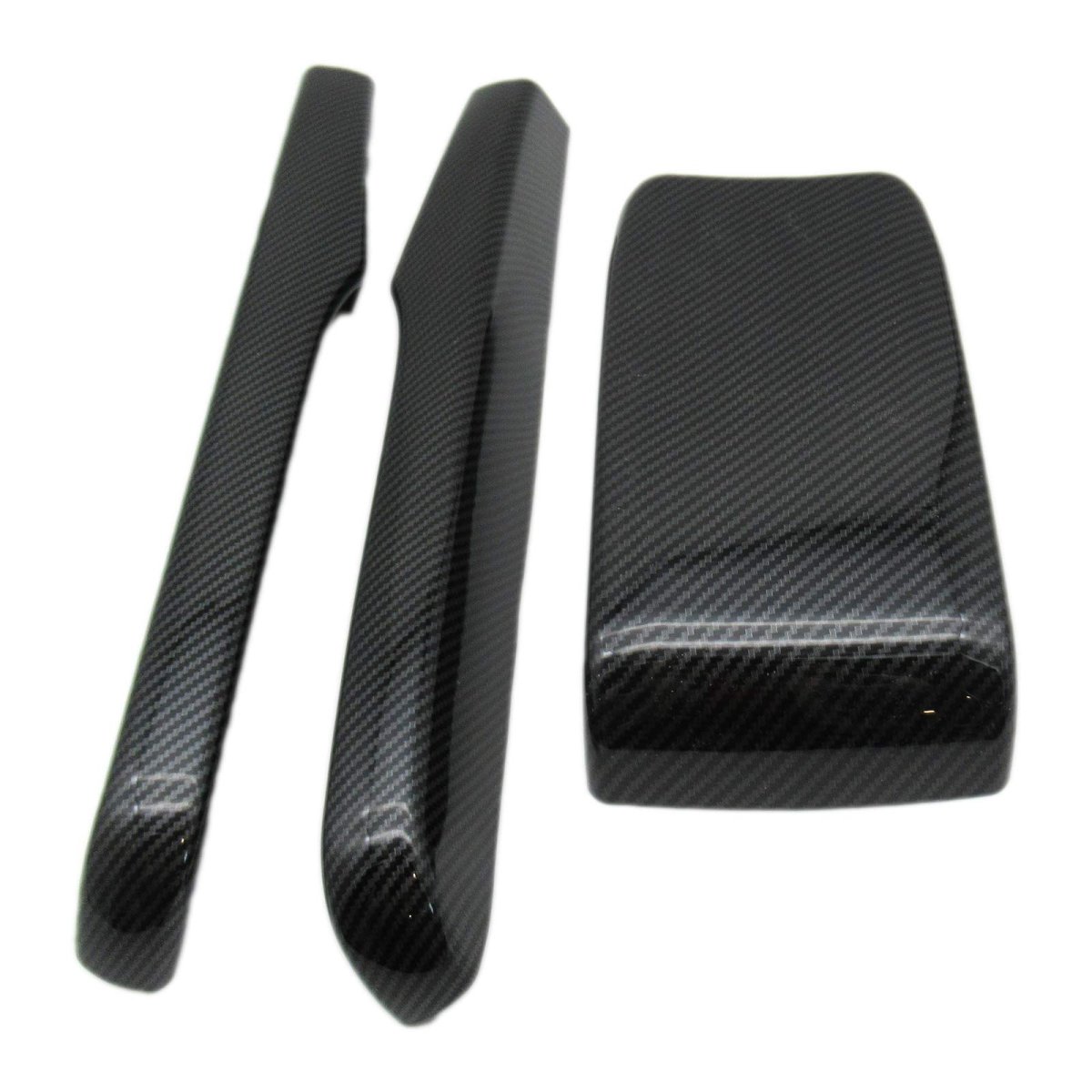 Car Armrest Box Cover Replacement For Honda Civic Ex Coupe 2 Door 1 5l 2019 2020 Carbon Fiber Look Abs Plastic Center Console