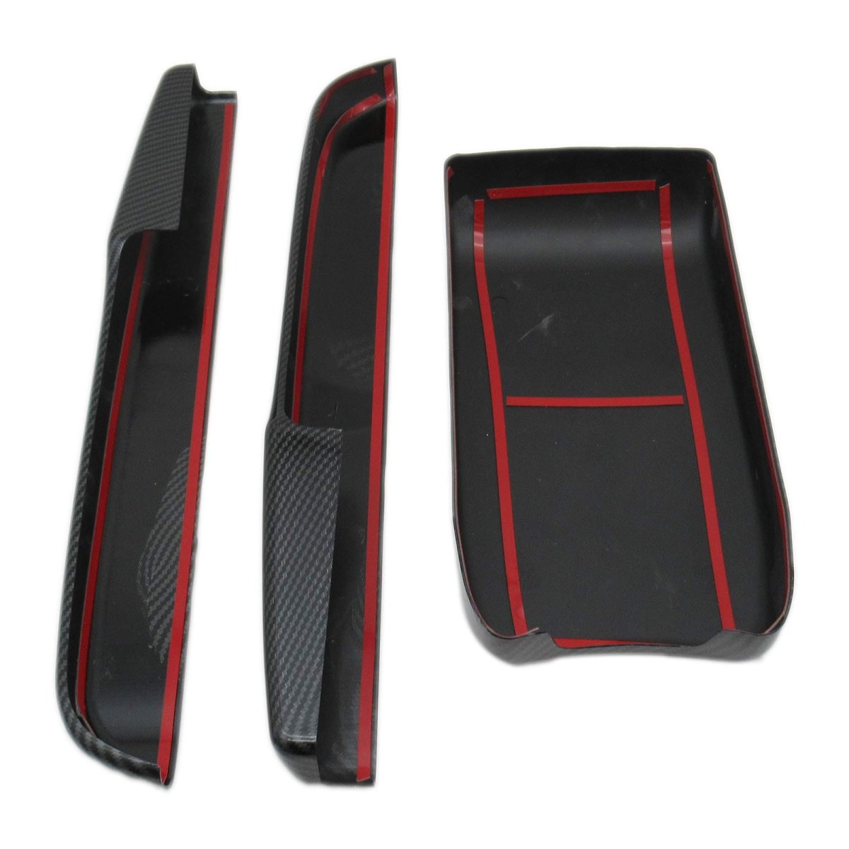 Car Armrest Box Cover Replacement For Honda Civic Ex Coupe 2 Door 1 5l 2019 2020 Carbon Fiber Look Abs Plastic Center Console