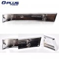 G-plus Front Grille Molding Primed Compatible With Chevy 2003-2007 Silverado 1500 Base Chrome Lh Rh Pair Driver And Passenger