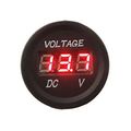 Perfectech 12-24v Dc Voltmeter Led Digital Display Vm Waterproof For Automobiles Motorcycle Truck Boat Marine Red 