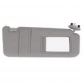Ocpty Right Passenger Side Gray Sun Visor With Sunroof Fit For 2006 2007 2008 2009 2010 2011 Toyota Camry 74310-06770-b0