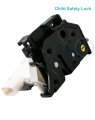 Door Lock Latch Actuator Rear Left Driver Side 8 Pin For 3c4839015a Power Replacement Part Dla043