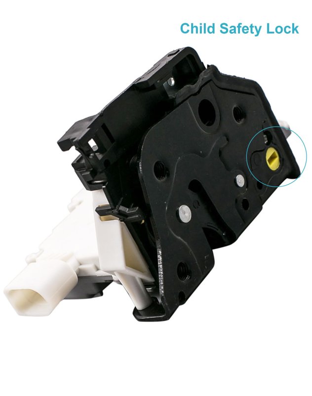 Door Lock Latch Actuator Rear Left Driver Side 8 Pin For 3c4839015a Power Replacement Part Dla043