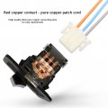Minho Motorcycle Panel Control Buttons 3-wire Connector Compatible With Chinese Scooter Mopeds Taotao Jonway Jmstar Tank Female