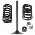 Caltric Intake Valve Kit Compatible With Yamaha Big Wheel 200 Bw200e Electric Start 1986 1987 1988