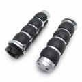 Hongk- Compatible With Kawasaki Mean Streak Drifter Classic Chrome Blue Plain 7 8 Rubber Hand Grip B01bn0nqr4