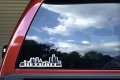 Stickertalk Blue Detroit Skyline Vinyl Sticker 10 Inches By 3 