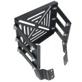 Black Steel Material Motorcycle Travel Box Installation Bracket Replacement For Y15 Lc135 Fiv8 