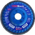 Trimback T29 Flap Discs 4 5 In X 8-11 80 Grit Zirconium Grain For Grinding Metal And Stainless Steel Model 70913 Pack Of 10 