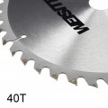 Uxcell 9 Circular Saw Blade 40t 3 4 Arbor Wood Tungsten Carbide Tipped Tct Slitting